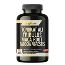 Tongkat Ali for menn & kvinner- ekstra styrke formel med Fadogia Agrestis og tribulus med Maca Root - Stamina, Vitality, Energi, Mood Support | Laget i USA