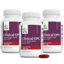 Terry Naturally klinisk OPC ekstra styrke - kardiovaskulær helse og fokus støtte - Supplement med kornfrøekstrakt - immunstøtte Supplement - 60 Softgels (pakke med 3)