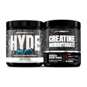 PROSUPPS Hyde Max Pump Stimulant-fri Pre-Workout, Uslavored og Creatine 300 Bundle