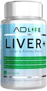 Prosjekt AD Liver+ Liver Cleanse & Detox, Liver Supplement (90 kapsler)