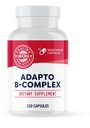 Vimergy Adapto B Complex, 120 Serveringer – høy styrke med 8 B-vitaminer, Rhodiola & Hawthorn Berry – Støtter Mental energi, Kognisjon, Mood - Ikke-GMO, Kosher, Vegan, Paleo, No Gluten, Ingen soya