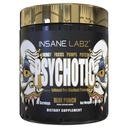 Insane Labz Psykotisk gull, høy stimulant pre treningspulver, ekstrem varig energi fokus, pumper og utholdenhet med Beta Alanine, DMAE Bitartrate, NO Booster (35 Serveringer, Blå Punch)