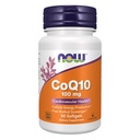 NU Kosttilskudd, CoQ10 (Coenzym Q10) 100 mg, Farmasøytisk klasse, kardiovaskulær helse *, 50 Softgels