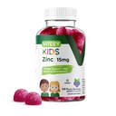 Viteey sink for barn Gummies 15mg - Immun støtte for barn og tenåringer - Kraftig naturlig antioksidant, Kids sink vitamin Supplement - Vegansk, Gelatinfri, Glutenfri - Tastig Chewable Berry Flavor Gummy