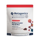 Metagenis Perfect Protein Pea & Rice - Plantebasert proteinpulver med 20g Protein & 3.5g BCAA - støtter muskelvekst og gjenoppretting - Ikke-GMO, Glutenfri, Dairy-Free - Sjokolade - 30 Services