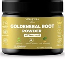 Goldenseal Root Powder - 4 oz, 113 Serveringer * USA laget og testet * ren naturlig Goldenseal Root Powder Supplement