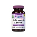 Bluebonnet Multi Mineral Plus Bor Vegetariske kapsler uten jern, hvit 90 greve