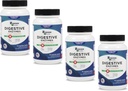 Zenesis Labs Digestive Enzymes - med Amylase, Bromelain, Protease, Lipase og 14 andre Enzymes Bulk 360 Kapselforsyning (4 flaskesett - 90 Kapsler / Bottle)