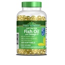 Fineste Ernæring Halv den-størrelse Fish Oil 1200 mg, Softgels, 200 ea