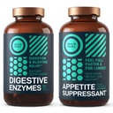 WILD FUEL Digestive Enzyme og aptit Suppressant Diett Støtte Bundle