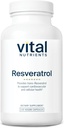 Vital næringsstoffer Resveratrol | Ultra høy potens antioksidant | Trans Resveratrol for kardiovaskulær og celle helse støtte* | Vegan Supplement | Gluten, Dairy og soya Gratis | Ikke-GMO | 120 Kapsler