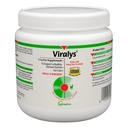 Vitoquinol Viralys daglig L-Lysin pulver for katter og katter, fisk flavored lysin supplement for katter og katter å støtte immun helse, normal øyefunksjon og pustende helse, 100gm