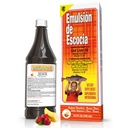 EMULSION DE ESCOCIA Jordbær/Banana 6,5 Oz. Cod Liver Oil