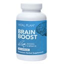 Vital Plan Brain Boost Supplement av Dr. Bill Rawls - Brain Boosting Kapsler w/Lions Mane, Cat's Claw, Bacopa, Sensoril Ashwagandha & Ginkgo Biloba