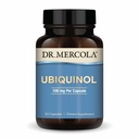 Dr. Mercola Ubiquinol - 100 mg Ubiquinol - Støtter energiproduksjon - Antioksidant Supplement - Ikke-GMO, Glutenfri og soya-fri - 30 kapsler (30 Serveringer)