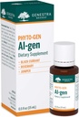 Genestra merker Al-gen | Black Currant, Rosemary og Juniper Herbal Supplement | 0.5 fl oz.