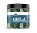 Jordborne elementer Klorella 200 kapsler, ren og ufortynnet, ingen additiver