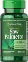 Puritans stolthet så Palmetto 450 mg 100 kapsler