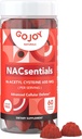 GOJOY NACsentials 7-i-1 NAC Gummies 600mg – støtter glutation, lever og antioksidant wellness – N-acetyl Cystein med vitamin C, ALA, Quercetin & Astaxanthin – Vegan, sukkerfri