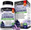 BioSchwartz eldrebær kapsler 60 greve + Probiotic 40 milliarder CFU 60 greve Bundle