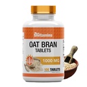 Tnvitaminer havre Bran tabletter | 100 tabletter x 1000 MG per tablett | havre fiber tabletter | Oppløselig & diettfiber Supplement | Støtter Digestiv helse * | høy styrke formel