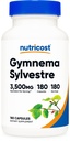 Nutricost Gymnema Sylvestre 3500mg (20:1 Ekstrakt) fra 175mg, 180 kapsler - Ikke-GMO, Glutenfri, og vegetarvennlig