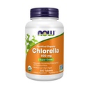 NU Mattilskudd, organiske klorella 500 mg med naturlig forekommende klorofyll, Beta-Caroten, blandet karotenoider, vitamin C, jern og protein, 200 tabletter