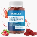 Kreatin Gummies – Tastige gevinster for kvinner og menn – Vegan, Glutenfri Strawberry Creatine Gummy – 60 greve for støtte Muskelvekst og styrke