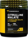 PrimaForce L-Citrulline Malate pulver, uberørt pre trening kosttilskudd, 200 gram - øker energi, aids gjenoppretting, forbedrer styrkeytelse - Vegan, ikke-GMO