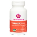 TurmerZing C-14 testet gurkemeie og ginger for sunn betennelsesrespons, 95% Curcumins 5% Gingerols