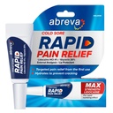 Abreva Kald Sore Behandling Rask smerte lindring krem - 1 tube, 3 gram