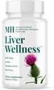 MICHAEL 'S Helse Naturopatiske programmer lever velvære - 90 vegetariske tabletter - Inneholder næringsstoffer for lever støtte - Kosher - 30 Services