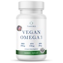 TAHiro Vegansk Omega-3 Softgels - Plantebasert Supplement med DPA, DHA & EPA - Næringsstoffer for menn, kvinner og gravide kvinner - støtter hjernens helse - Prenatal & Joint Supplements, 1000 mg