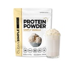 Ren enkel spiser Whey Protein Powder, enkelt Vanilla Flavor naturlig søtet, 100% Grass Fed Protein Powder med digestive enzymer og ingen kunstige ingredienser, glutenfri, 30 serveringer