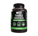 Rene opprinnelige ingredienser Triple Fiber (365 kapsler) Ingen magnesium eller Rice Fillers, alltid ren, Lab Verifisert