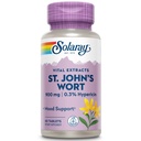 SOLARAY St. Johns Wort Aerial Extract En daglig 900mg, standardisert w / 0,3% Hypericin for Mood Stabilitet & Hjerne Helse støtte, ikke-GMO |60 serveringer | 60 tabletter