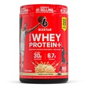 Seksstjerners Whey Protein Powder Plus - Muscle Building & Recovery Formula med Whey Isolate Powder, BCAA, 30g Protein, Immunstøtte - Post-Workout Supplement - Vanilla Cream, 1.8 lbs
