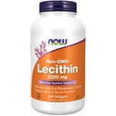 NU Mattilskudd, Lecithin 1200 mg med naturlig forekommende fosfatidylkolin, 200 Softgels