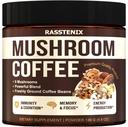 Mashroom Blend - 9 Mushroom Adaptagen Mix - Lion's Mane, Chaga, Vitaminer - Medium Dark Roast - Umiddelbart - Immunstøtte - Glutenfri og sukkerfri