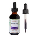 Quantum Helse Svart Elderbær flytende ekstrakt Sambucus Nigra Immune Support Formula 700mg - Daglig velvære Økt Potent Antioksidanter for kvinner og menn - høy dose, rask absorpsjon, Vegan - 2 fl Oz