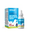 Melkeaid Lactase Enzyme Drops for Laktose Intolerance | forhindrer gass, blauting & diarrea | Fastvirkende Dairy Digestive Supplement | Glutenfri og vegetarian | No Artificial Flavor | 0,5 Fl Oz (1)