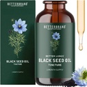 Betterbrand BedreLungs Svart Seed Oil Tinktur 60ml flytende formel