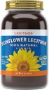 Alle naturlige solflower Lecithin ikke GMO Soya Free Glutenfri (16oz)