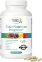 NWC Naturals Total-Nutrition Program Multivitamin med enzymer Plus Prebiotika og probiotika Supplement, Komplett omsorg for menn og kvinner, Vegetarisk Naturlig Hele Mat vitaminer, 270 kapsler