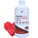 Bricker Labs CARNIBLAST flytende L-karnitin 3000mg, Premium L karnitine karnipure, energi ernæring, energitilskudd og energiforsterkning, bringebær, 16 fl oz