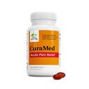 Terry Naturally CuraMed Akutt smertelindring - Supplement med BCM-95 Curcumin & BOS-10 Boswellia - Black Sesame Seed Oil for å støtte Relief av anledningsforstyrrelse - 120 flytende geler