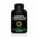 Glucosamin Chondroitin MSM med New Zealand Grønn-Lipped Mussel ® Støtte Felles Fleksibilitet, Connective Tsuite, Cartilage helse