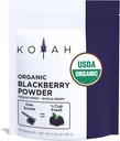 KOYAH - organisk BlackBerry pulver: 30 serveringer (1 Scoop = 1/4 Cup fersk): Freeze-Dried, helberry pulver, rå