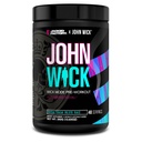 Jacked Factory X John Wick - Wick Mode Pre Workout Powder - Intense Energy, Battle-Ready Focus, Unstoppable Forpliktelse, og Sheer Will - 40 Services, Baba Yaga Blue Raz
