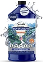 Optivida helsekolloidal sølv væske (32 oz) – Premium Nano sølvkolloidalt kosttilskudd for daglig helse og immunstøtte, naturlig flytende sølvhydrosol for voksne og barn, ikke-GMO, Glutenfri